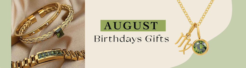 August Birthdays Gifts - Saint Luca Jewelry