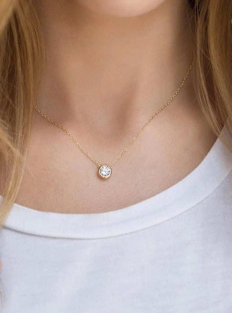MIRANDA Crystal Necklace - Saint Luca Jewelry