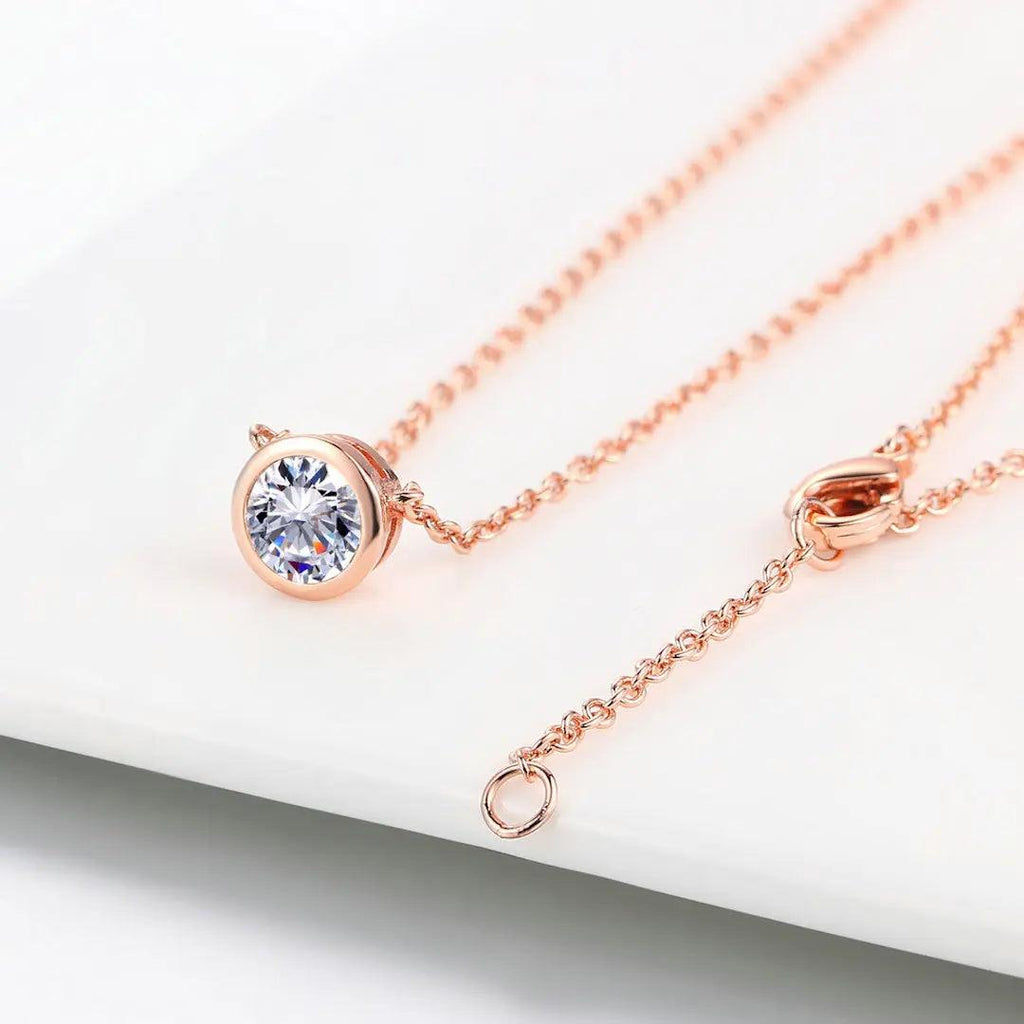 MIRANDA Crystal Necklace - Saint Luca Jewelry
