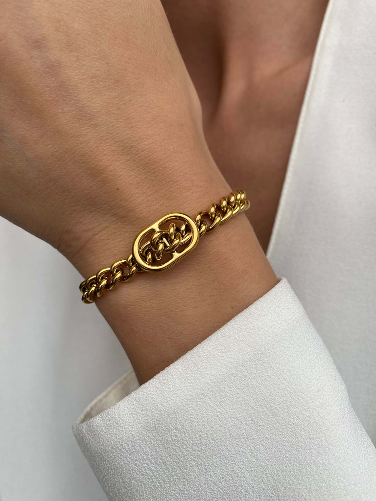 NOGUCHI de ENCHAIN GOLD Bracelet - Saint Luca Jewelry