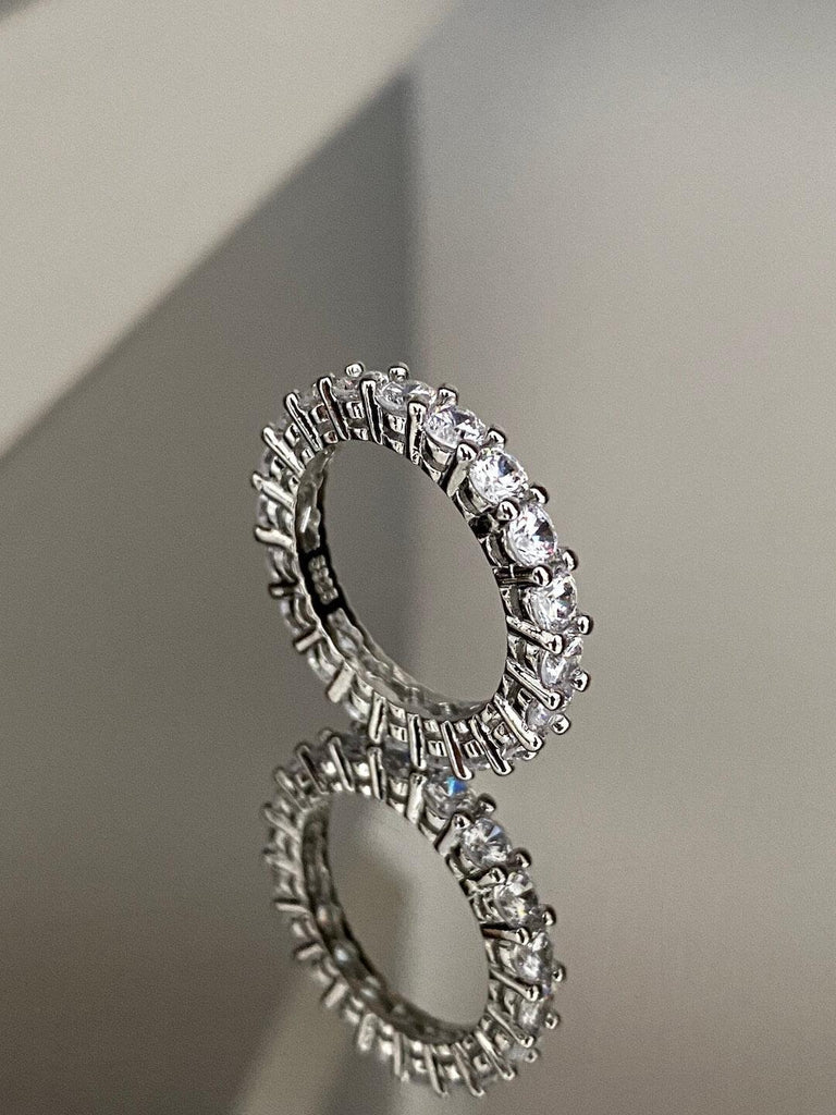 PATRISSE SILVER Diamante Ring - Saint Luca Jewelry