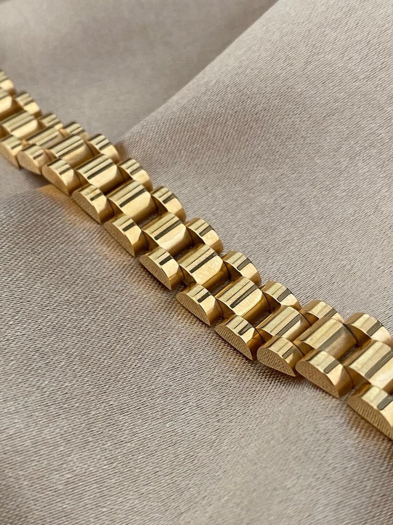 ODYSSEY de ENCHAIN Gold Link Bracelet - Saint Luca Jewelry