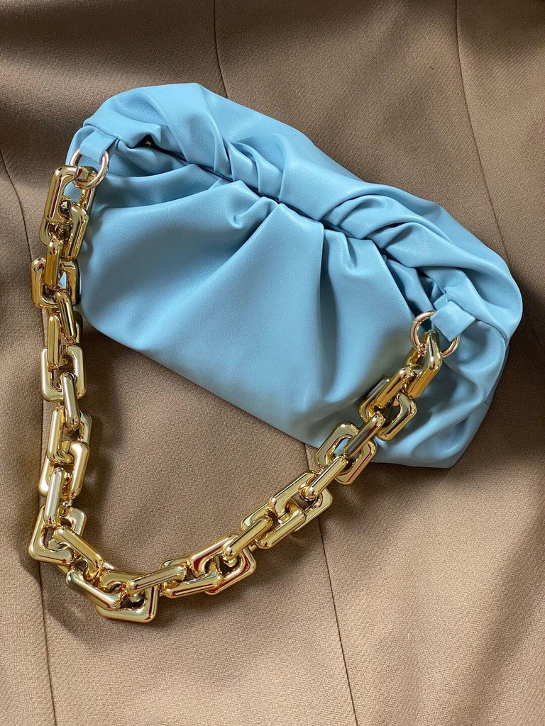 LE BRUNNERA Chain Baguette Pouch - Saint Luca Jewelry
