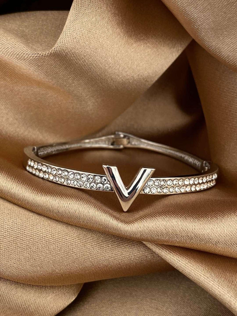 VINSTOW BANGLE Silver Cuff Bracelet - Saint Luca Jewelry