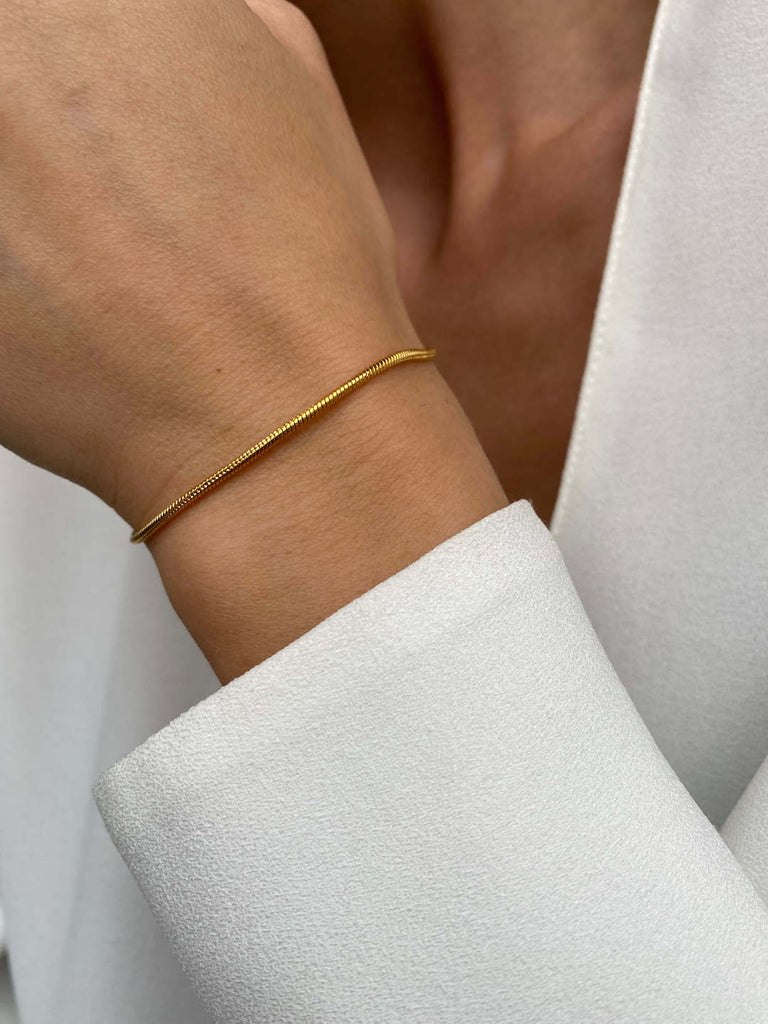 CAROLL GOLD Stainless Steel Bracelet - Saint Luca Jewelry
