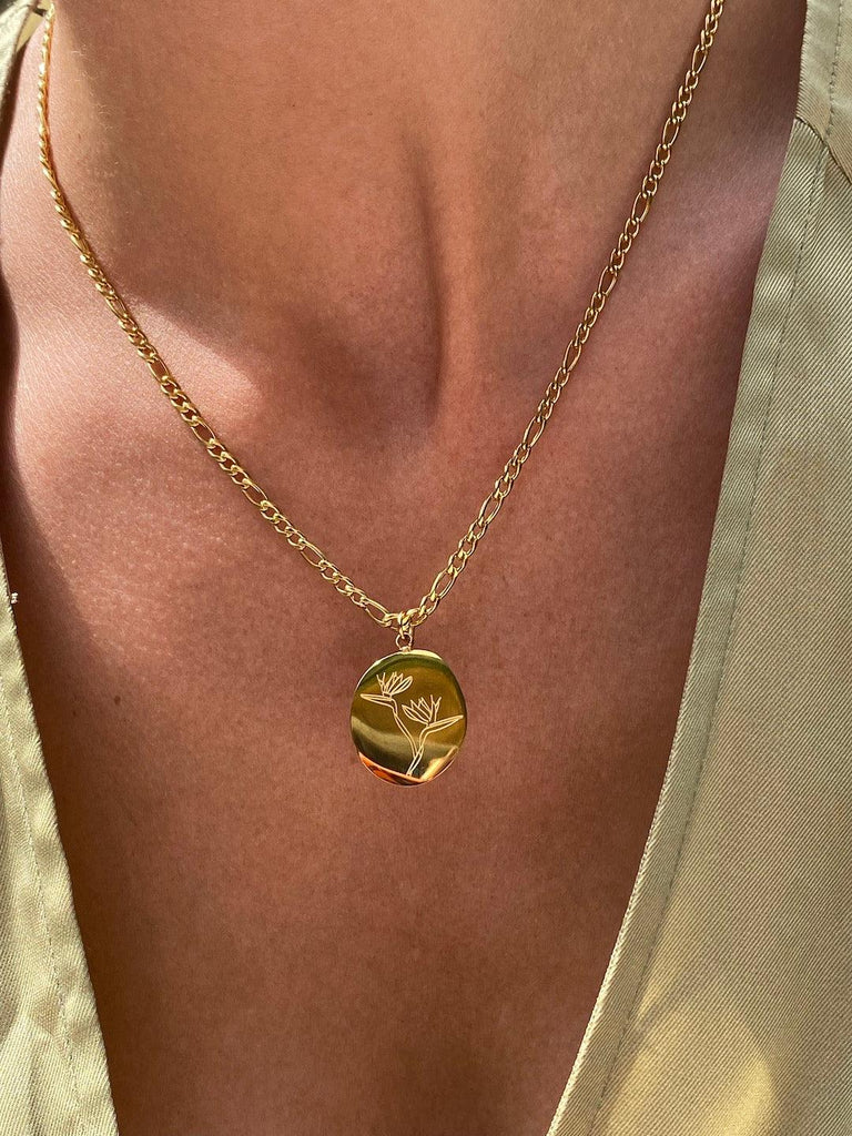 FANTASY de ESSENTIAL Gold Flower Charm Necklace - Saint Luca Jewelry