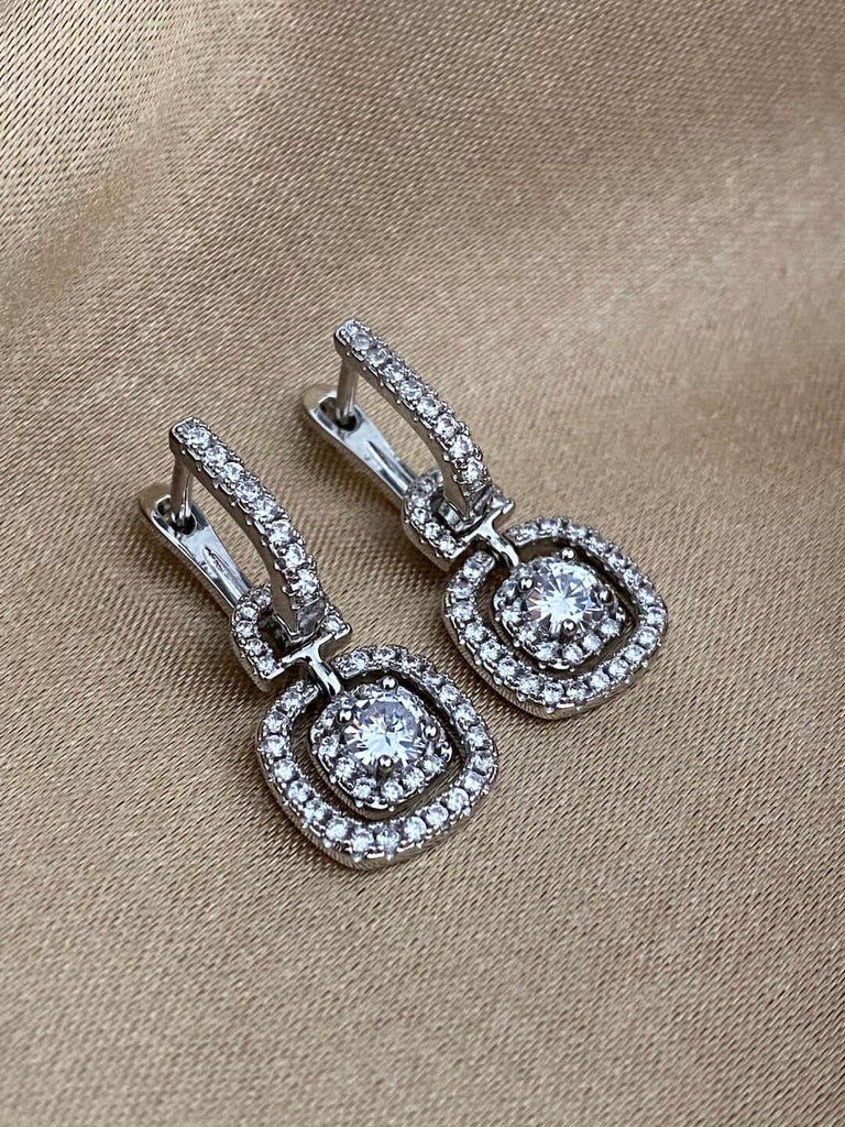 MONTALE de DIAMONDS CRUSH Crystal Earrings - Saint Luca Jewelry